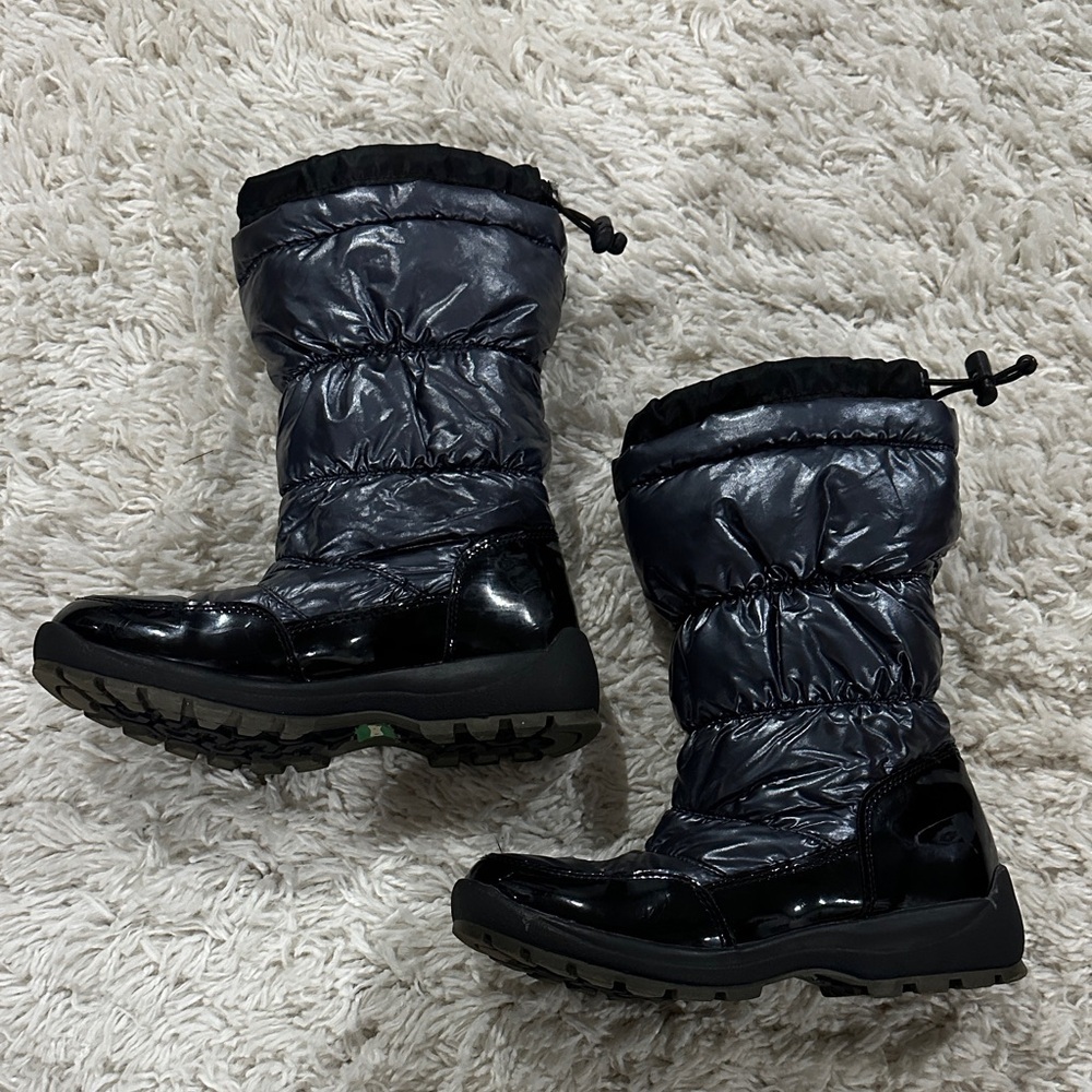 COUGAR 90’s Retro Women’s/ Girls Minty 6 Black/ Gunmetal Winter Boots Sz 4 - Picture 5 of 8